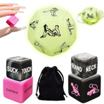 Positions Sex Game Sex Dice?Couple Toys For Couples Romantic Naughty Set Date Night Glow In The Dark Positon Dice For Anniversary Wedding Gift?5Pc?