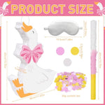 Silly Goose Birthday Decorations, One Silly Goose Pinata With Stick Blindfold Confetti For Girls Boys Anniversary Party Decorations?15.7 X 11.5 X 2.75 In?