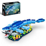 Dinosaur World Mosasaurus Building Set- Compatible With Lego Sets For Boys 8-14, Jurassic Ocean Building, Birthday Gift Set For Boys & Adults (787 Pcs)
