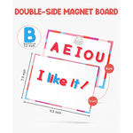 Classroom Magnetic Letters Kit 238 Pcs With Double-Side Magnet Board - Foam Alphabet Letters For Kids Spelling And Learning