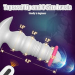 Prostate Massager Male Sex Toy - Thrusting Anal Plug Vibrator For Men With Vibrating Cock Ring, Vibrating Butt Plug Sex Toys Gay, Anal Dildo Vibrators Massaging Device, Consolador Para Hombre