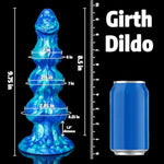 10" Huge Monster Vibrator Knot Horse Dildo - Big Fantasy Dragon Dildo With 3 Dog Knots For G Spot Anal, Thick Anal Butt Plug Trainer With Suction Cup, Giant Adult Sex Toys & Games For Women Men Gay