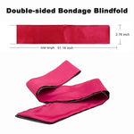 Sex Bondage Set, Sexy Handcuffs and Satin BDSM Blindfold for Couples, Sex Toys Adjustable Fluffy Hand Cuff Set for Adults Bedroom