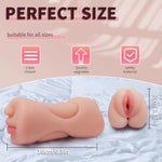 Male Masturbators For Oral Sex,3-In-1 Pocket Cat With 3D Realistic Tightening Anus And Real Mouth, Suitable For Men Fun Deep Throat Oral Sex Adult Sex Toy-Carnification