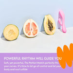 Sweet Vibrations The Perfect Match - Flexible Rabbit Vibrator Sex Toy With 10 Powerful Settings For Women & Couples, Waterproof, Rechargeable, Quiet, Vibrating Wand For Her Pleasure