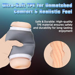 Male Masturbator Sex Toys For Men - Dual Open Ended Stroker Penis Training Device, Hands-Free Blowjob Masturbation Cup, Full-Tunnel Design, Extender For Prolong Endurance Adult Sex Toys & Games