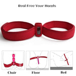 Sex Toy Bondage Leg Straps, Vibrator Elasticity Constrained Forced Strap For Women Hands-Free Play, Adjustable Bondage Leg Straps, Elasticity Constrained Forced Strap For A Variety Of Vibrators