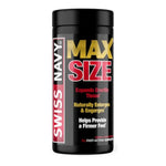 Swiss Navy Max Size - 60 Fast-Acting Caplets - Achieve Fuller Length & Girth Naturally - Rapid Response