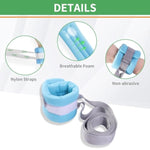 Patient Medical Restraints, Hospital Bed Wrist Strap, Patient Ankle Straps For Bed Safety Rails, Hospital Bed Restraint For Hand, Feet, Ankle Or Arm, Limb Holders, Medical Bondaged Restraints