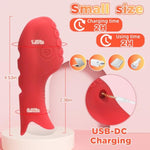 Finger Vibrator Adult Women Sex Toys, G-Spot Clitoral Nipple Stimulator, Strong Silicone Adult Sex Sexual Pleasure Toys, Clitoral Vibrator With 10 Vibration Modes For Women Couples