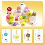30Pcs Party Favors Kids Keychains - Fun Keychain Cute Birthday Goodie Bags For Kid Christmas Gifts For Grandkids Stocking Stuffers For Kids Classroom Prizes Key Chains Bulk Elementary Student Prizes