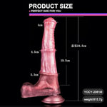 Realistic Ejaculation Spray Water Injection Large Horse Dildo Anal Dildo With Suction Cup Waterproof Reusable Silicone Horse That Mimics Ejaculation For Female Male Couples (Yc-Fazs2081M)
