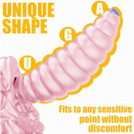 Huge Thick Monster Dildo For Beginners, Creature Giant Silicone Dildo With Strong Suction Cup, Clitoral G Spot And Anal Massage Alien Fantasy Dildos Sex Toy For Women And Couple 8.7" (Pink)