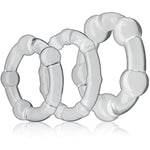 Penis Ring Set 3 Pcs Cock Ring For Delay Ejaculation Superior Stretchy Erection Enhancing Sex Toy For Men Couples Play