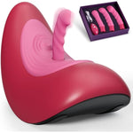 Vvd Sex Saddle With 3 Attachments Riding Sex Machine For Women, Thrusting Sex Toy For Pleasure With 4 Function And Remote Control, Wireless Adult Sex Toy Flapping Vibrator Dildo For Anal Play