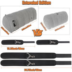 Inflatable Sex Toy Pillow With Bdsm Bondage - Adjustable Restraints Extra-Long Pillow Cushion For Couples, Includes 4 Cuffs For Kinky Sex Positions, Portable Sex Furniture For Bedroom & Outdoor Use