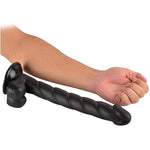 Super Long Screw Dildos Giant Anal Beads Plug Thread Penis For Man Woman And Couples Sex Toys, Black
