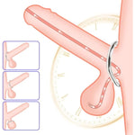 Metal Cock Ring Stainless Steel Cock Ring In 7 Sizes Penis Ring For Delay Ejaculation Lasting Erection Smooth Arc Pleasure Ring Erection Rings For Men (1.77 Inch)