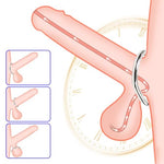 Metal Cock Ring Stainless Steel Cock Ring in 7 Sizes Penis Ring for Delay Ejaculation Lasting Erection Smooth Arc Pleasure Ring Erection Rings for Men (2.24 Inch)
