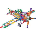 Basic Fun K'NEX | Motorised Creations Building Set | 3D Educational Toys for Kids, 325 Piece Stem Learning Kit, Engineering for Kids, 25 Model Building Construction Toy for Children Ages 7 85049
