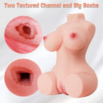 9.25Lb Sex Doll With Realistic Big Boobs Vagina And Anal, Pocket Pussy Ass Male Masturbator Lifelike, Male Masturbators Adult Sex Toys For Men Pleasure