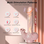 App Remote Controlled Licking Adult Dildos With 9 Vibration Modes, Women Realistic Sex Toy With Heating Function, Tongue G-Spot Thrusting Dildo With Strong Suction Cup, Couple Stimulation Anal Sex Toy