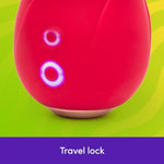 Rose Clitoral Sucking Toy - Clit Stimulator With 6 Suction Speeds - Waterproof Sucker Vibrator - Rechargeable Vibrating Adult Sex Toys For Women - Waterproof - Gifts For Women - Red