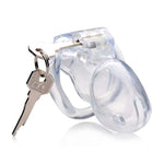 Clear Captor Chastity Cage - Medium