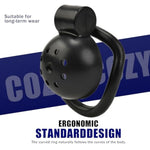 Flat Chastity Cage For Men Small Resin Penis Cage With 5 Rings Micro Chastity Device Male Cock Cage Breathable Design Chastity Belt For Long-Term Wear And Control