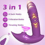 Telescopic Dildo Vibrator Clitoris Sucking Vibrator Sex Toys For Woman Wearable Panties Vagina Stimulator Remote Sex Toys