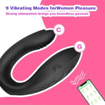 Wearable G Spot Vibrator, App Remote Control Wearable Clitoral For Women, Panty Couples Vibrator With 9 Vibrations, Sex Toys, Massager Waterproof Adult Sex Toys For Female.