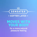 Condoms Super Sensitive | Extra Lubricated Latex Condoms 12 Pack