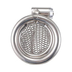 Stainless Steel Chastity Cage Male Chastity Devices Cock Cage With Invisible Lock Adult Toys Male Sex Toys(50Mm Ring)