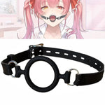Bdsm 2.52In Silicone O-Ring Open Mouth Gag Oral Sex Slave Gag Restraints Adjustable Bondage Sex Toys For Adult