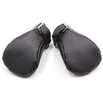 Remium Soft Leather Padded Bondage Mitts Sm Restraints W/Lockable Padded Bondage Mitts Boxing Gloves Bdsm Adult Sex Toys