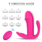Ultimate Pleasure Toy - 3-In-1 Stimulation For Solo Or Couples Play - Blended Orgasms - Remote Control - Wearable Vibe - 9 Vibrational Patterns - Easy To Clean - Storage Bag Included
