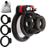 Matrix One By , French Adjustable Chastity Belt Men Cock Cage, 3 Rings