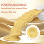 Realistic Monster Dildo, Fantasy Dragon Dildo with Stimulation Scales, 7.87 Inch Animal Dildos for G Spot Stimulation, Silicone Anal Penis Anal Plug Prostate Massage for Men Women