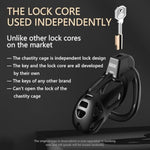 Lightweight Male Chastity Cage Bondage Gear & Accessories Penis Cage Smooth Kg Cock Cage Chastity Device Key Sex Toy For Men Black Chastity For Men With 3 Sizes Penis Rings?S?