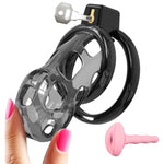 Male Chastity Cage Cock Devices - Soft Silicone Small Mens Penis Chastity Cages ?Multi-Size Adaptation Micro Male Chastity Device? Dry And Airy Chastity Cage Lock For Home Travel Work
