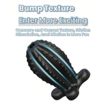 Hollow Anal Plug With Viewing Window And Cap - Premium Silicone Butt Plug, Waterproof, Textured For Enhanced Stimulation Unisex Masturbation Anal Expansion Toy (M)