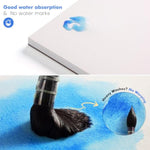 9 x 12 Watercolor Paper Block, 22 Sheets, 140 lb 300 GSM, 100% Cotton Cold Press
