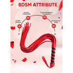 Flogger Spanking Bdsm Sex Play Whip Restraint Bondage Adult Paddle Sex Toy Role Play Pu Leather