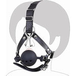 Bondage Bdsm Head Harness Mouth Ball Gag Mask Mouth Gag Silicone With Nose Hook Gag Ball Mouth Gag Head Harness Fetish Slave Sex Toy Ball Gag Head Harness Mouth Gag Ball Fetish Restraints