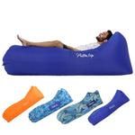 Inflatable Lounger Air Sofa Couch, Portable Beach & Camping Chair, Water Proof Couch For Backyard Picnics Hiking Outdoor Music Festivals Camping Beach Traveling, Lightweight And Easy Setup Blue