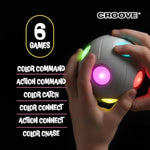 6 In 1 Brain & Memory Game Ball With Shake Detection Games, Cool Stocking Stuffers Toys, Christmas Gifts Ideas For Kids, Teens, Boys & Girls Ages 5 6 7 8 9 10 11 12+ Year Old, Fidget & Sensory