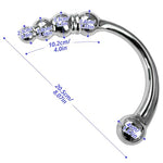 Stainless Steel Butt Plug Anal Beads Anal Sex Toys Double-Ended Dildo G Spot Stimualtion Prostate Massager Heavy-Duty Adult Sex Toys for Men Women Couple