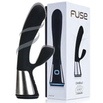 Fuse Interactive Dual Stimulation G-Spot Vibrator And Clitoral Stimulator - Women Essentials - Bluetooth App-Controlled Remote Control Vibrator - Body-Friendly, Waterproof, Led Light