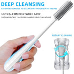 Masturbation Cleaning Brush?Large Sex Toy Cleaner With 2 Pieces Of Diatomaceous Earth Drying Sticks, Clean Dry Deodorize Kit,Sex Doll Care Kits?Toy Cleaning Kit For Adult Pocket Pussy Vagina Anal