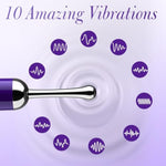 Women'S Pleasure Sex Toys Clitoral Vibrators Massager, Adult High-Frequency 10 Modes Rechargeable Quiet Couple'S Sex Toy, G-Spot Orgasm Pen And Nipple Stimulator Sex Toy For Female